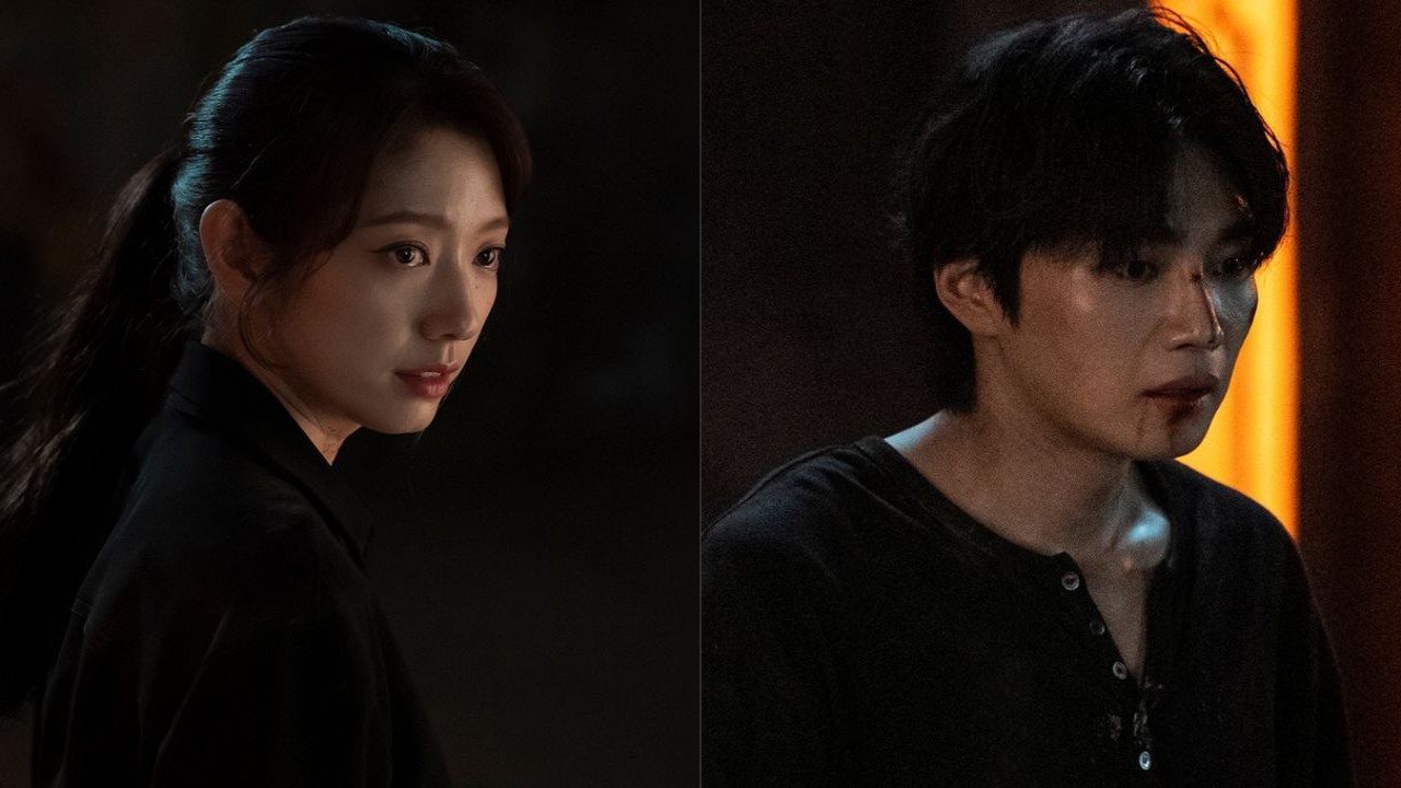 Park Shin Hye and Kim Jae Young's still from The Judge from Hell: courtesy of SBS