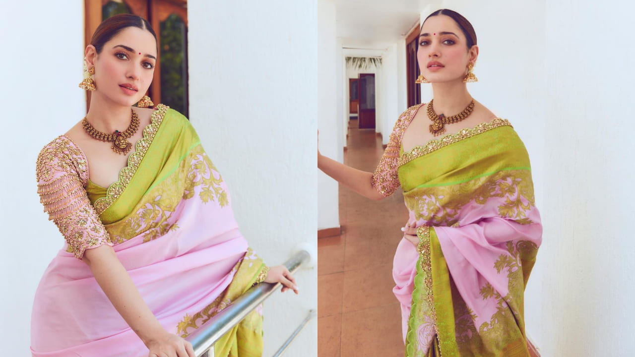 Tamannaah Bhatia in south indian saree