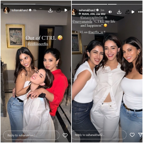 Suhana Khan’s life & happiness' 'CTRL' is in BFFs Navya Nanda and Ananya Panday’s hands; don’t miss their brightest smiles in inside PIC