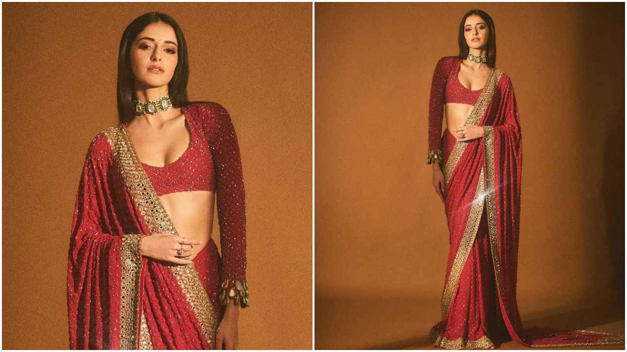 Navratri 2024 Day 6 color: 4 celebrity-inspired ways to style red ethnic looks for the festive occasion (PC: Celebrities Instagram)