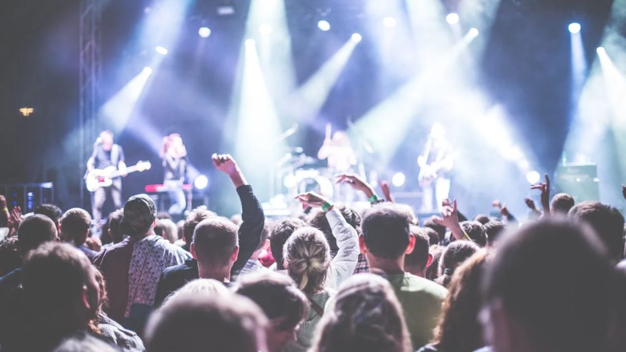 Fun Date at Concert/Music Festival