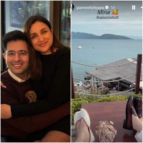 Parineeti Chopra calls hubby Raghav Chadha 'mine' as they enjoy seaside moment at a wedding in Turkey; PIC