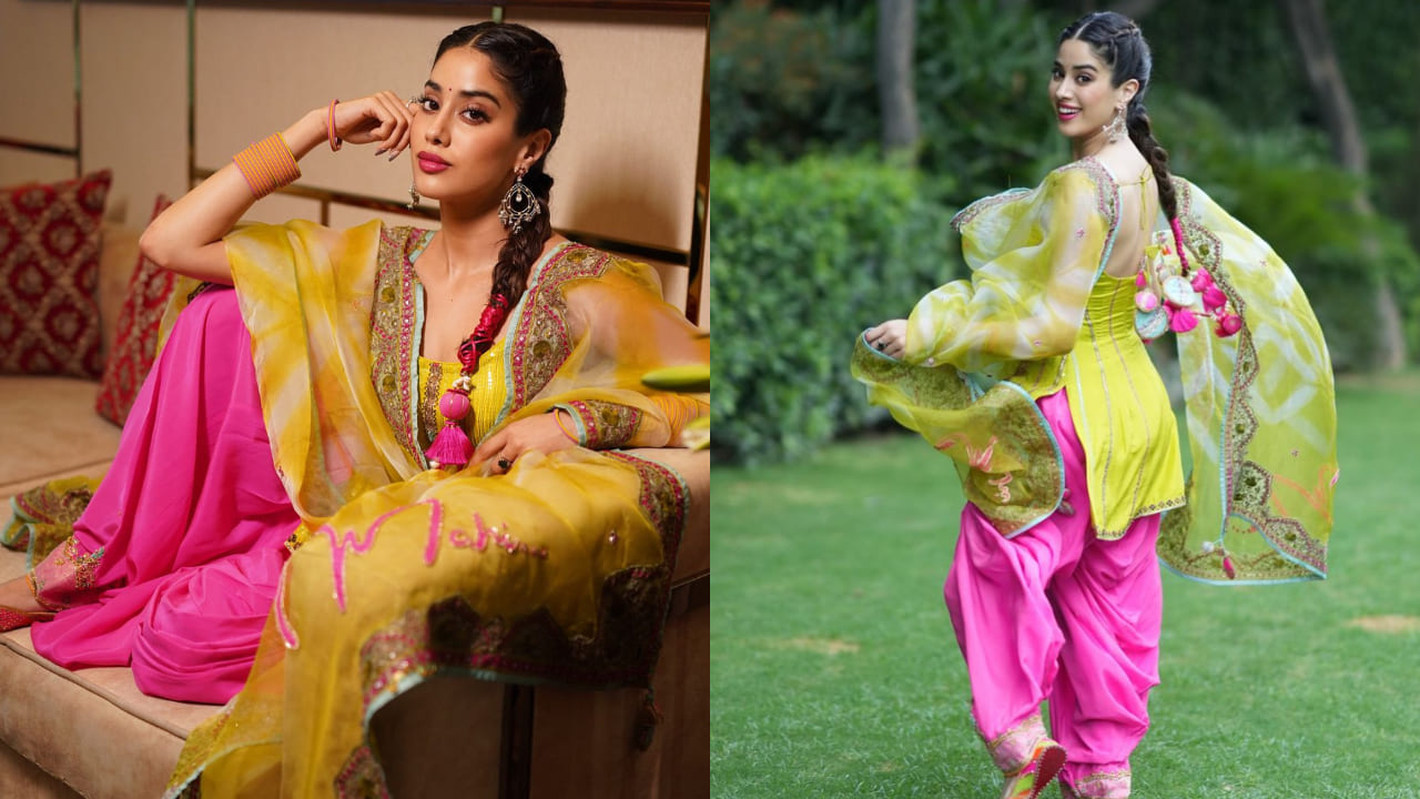 Janhvi Kapoor in salwar kameez