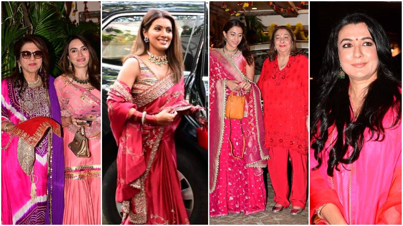 Karwa Chauth 2024: Shilpa Shetty, Mira Rajput, Fabulous Wives Maheep Kapoor, Bhavana Panday and more arrive at Sunita Kapoor’s house for celebration