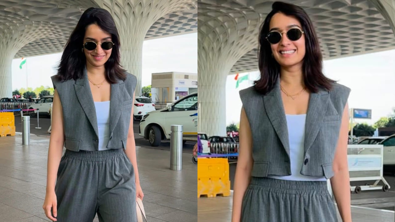 Shraddha Kapoor at airport 