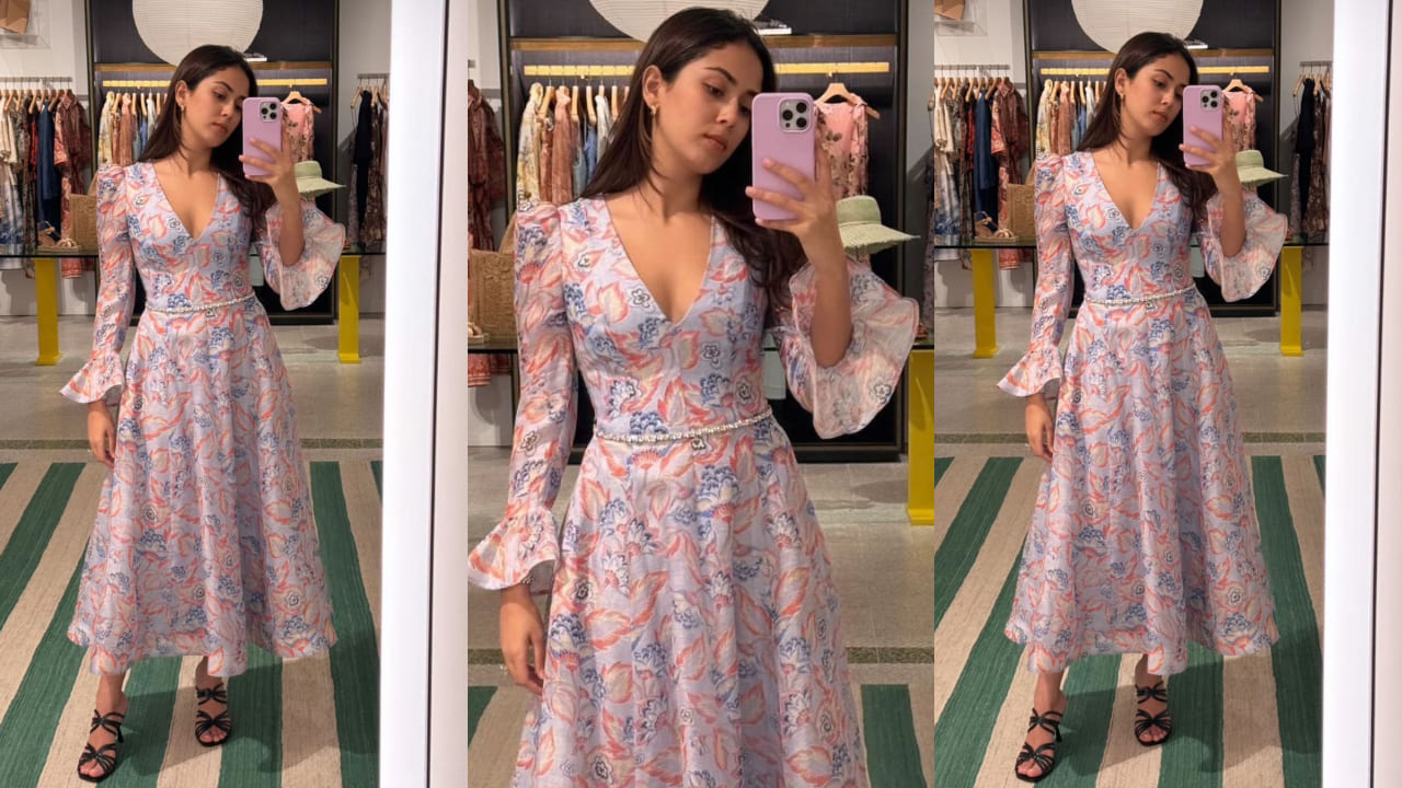 Mira Kapoor shared a stunning picture in a floral dress and it looks as fresh as a spring day