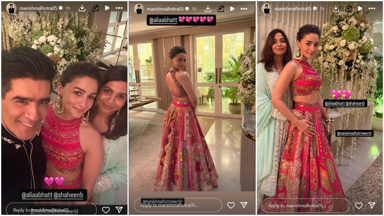 INSIDE Manish Malhotra’s Diwali bash: Janhvi Kapoor holds Shikhar Pahariya’s hand; Alia Bhatt, Suhana Khan, Ananya Panday, Kiara Advani, Sidharth Malhotra stun in PICS