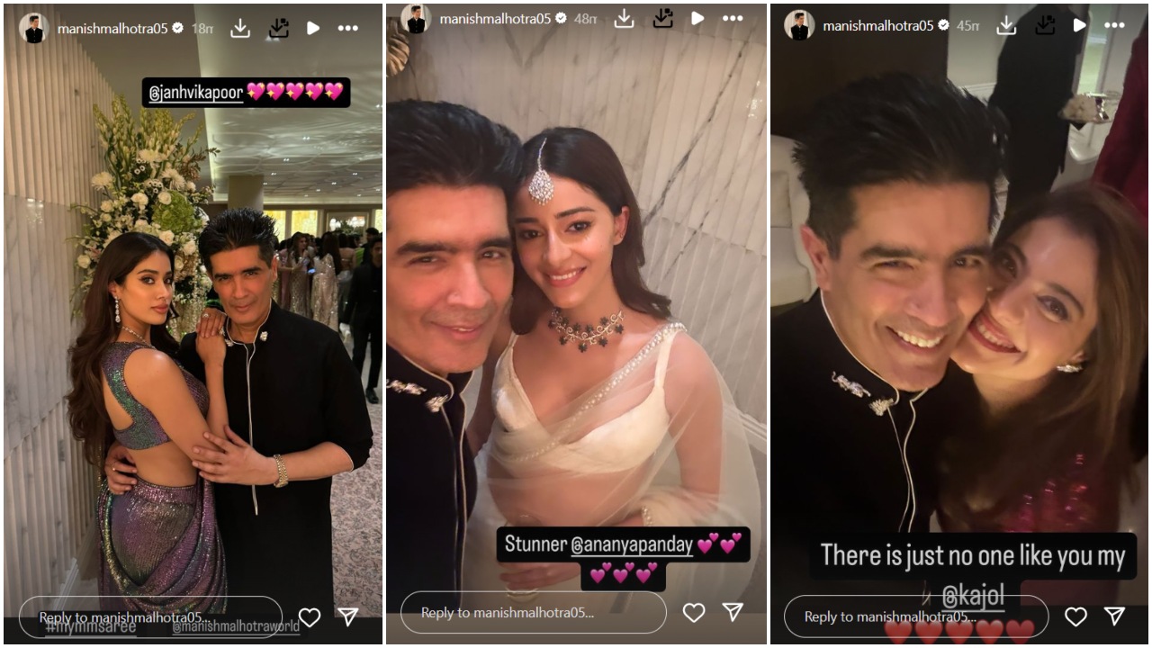 INSIDE Manish Malhotra’s Diwali bash: Janhvi Kapoor holds Shikhar Pahariya’s hand; Alia Bhatt, Suhana Khan, Ananya Panday, Kiara Advani, Sidharth Malhotra stun in PICS