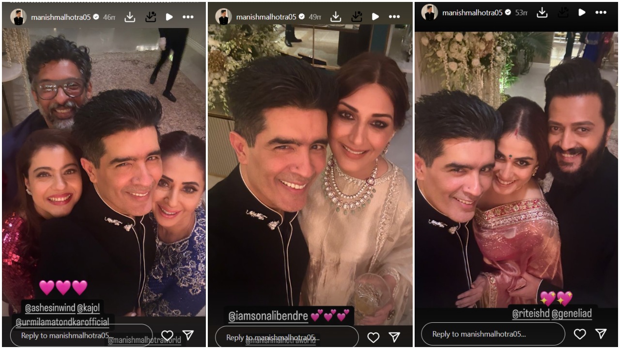 INSIDE Manish Malhotra’s Diwali bash: Janhvi Kapoor holds Shikhar Pahariya’s hand; Alia Bhatt, Suhana Khan, Ananya Panday, Kiara Advani, Sidharth Malhotra stun in PICS