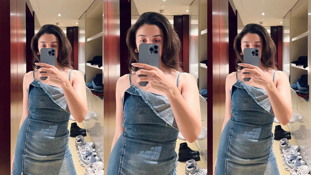 Alia bhatt in denim dress best sale