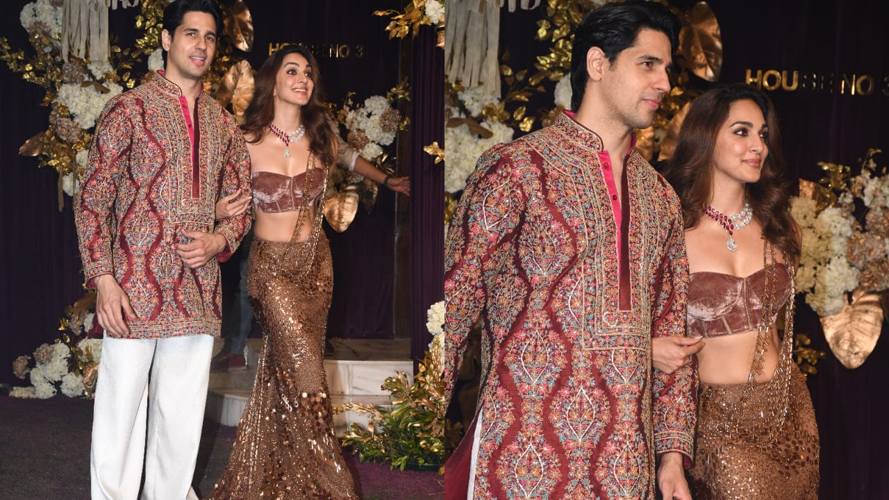 Kiara Advani at manish malhotra diwali party 