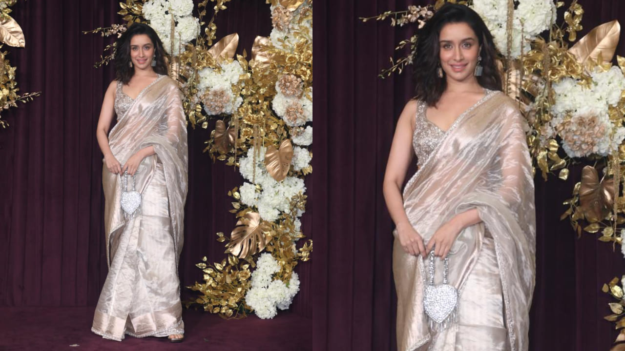 Shraddha Kapoor at manish malhotra diwali party 