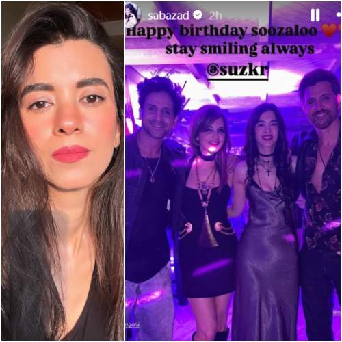 Hrithik Roshan’s GF Saba Azad has the perfect nick name for birthday girl Sussanne Khan; drops UNSEEN pic of them together