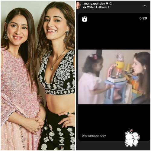 Ananya Panday's mom Bhavana Pandey sends 'forced kisses' ahead of her birthday; shares heart-melting childhood video of CTRL actress: WATCH