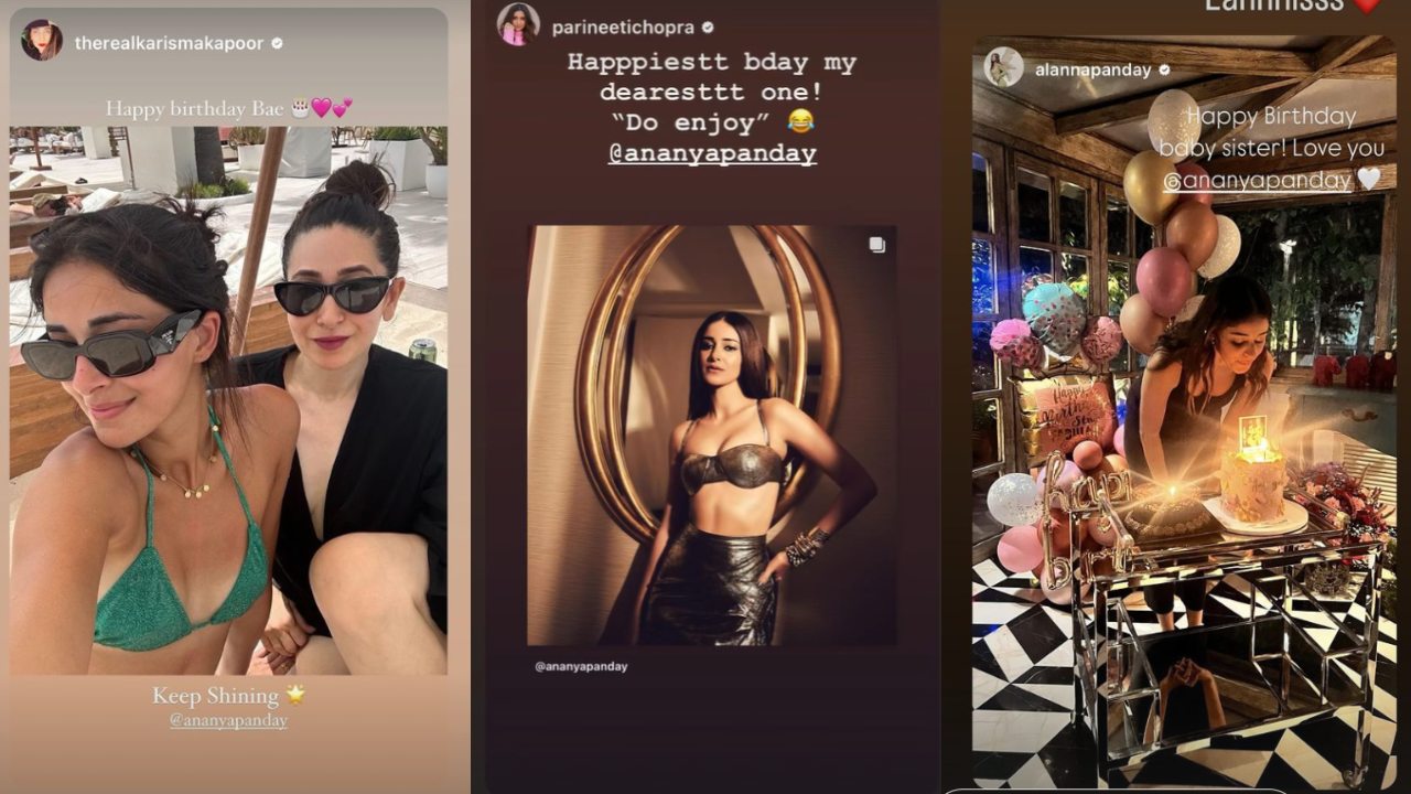 Ananya Panday Birthday: Kareena Kapoor sends warm wishes to ‘brightest star’; Kiara Advani, Parineeti Chopra and more celebs shower love