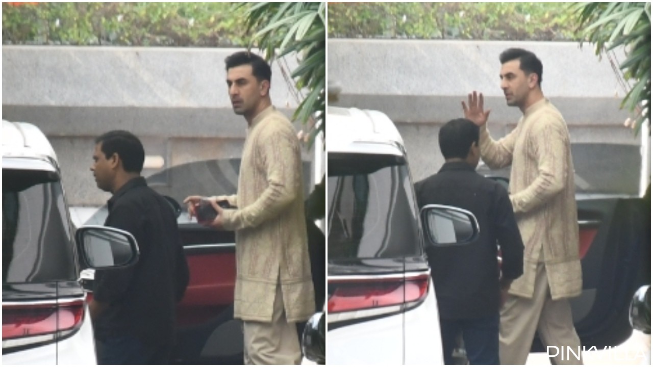 PICS: Ranbir Kapoor twins with Raha as they step out alongside Alia Bhatt for Diwali celebrations; don’t miss little one’s cute expressions