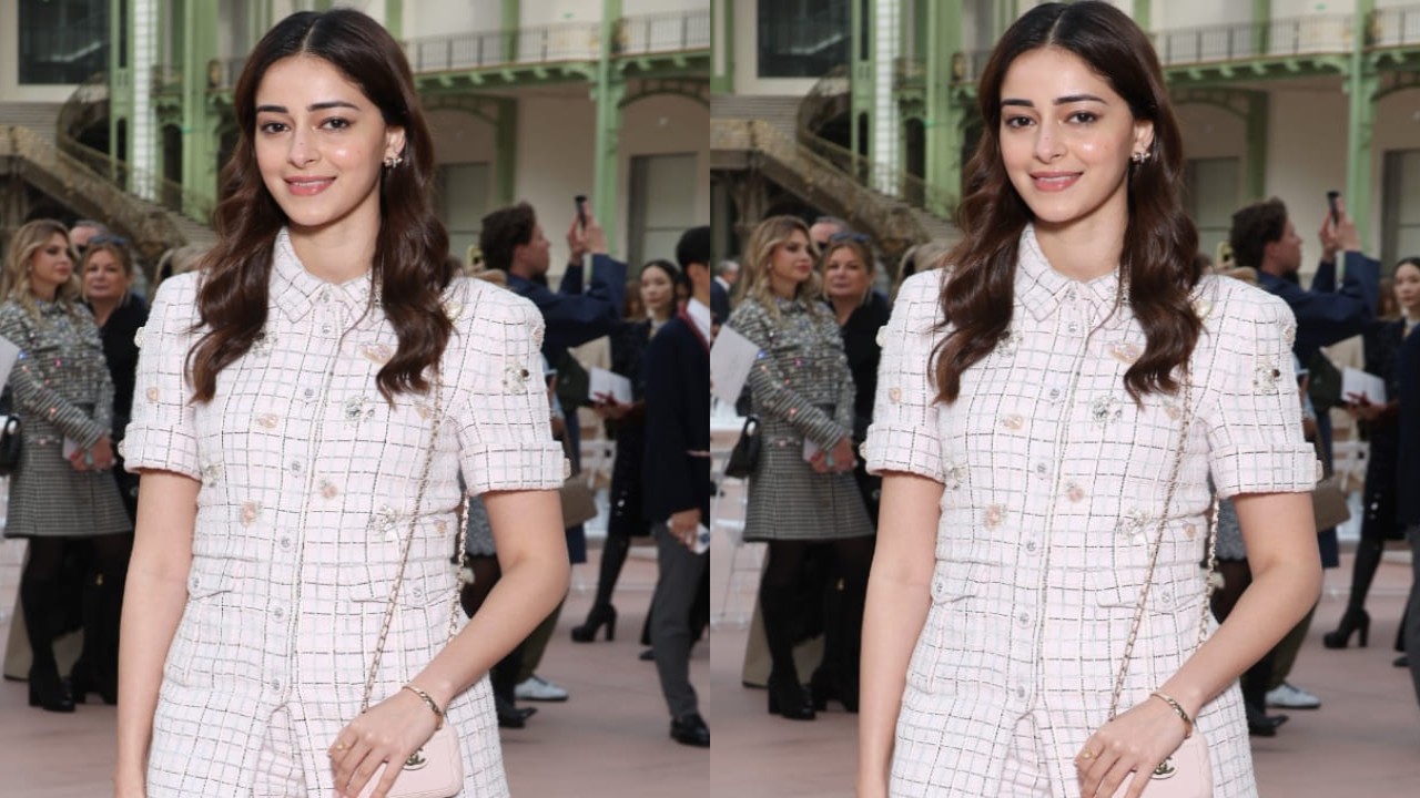 Ananya Panday at Paris Fashion Week