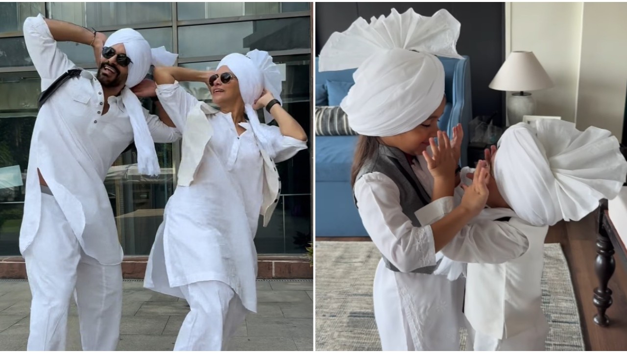 Neha, Angad and their kids enjoy Halloween 2024 with a Diljit Dosanjh twist: WATCH