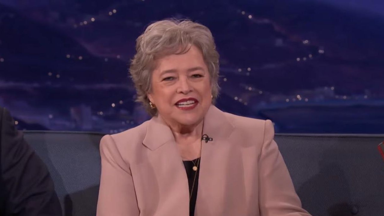 Kathy Bates (CC: YouTube/ Team Coco)