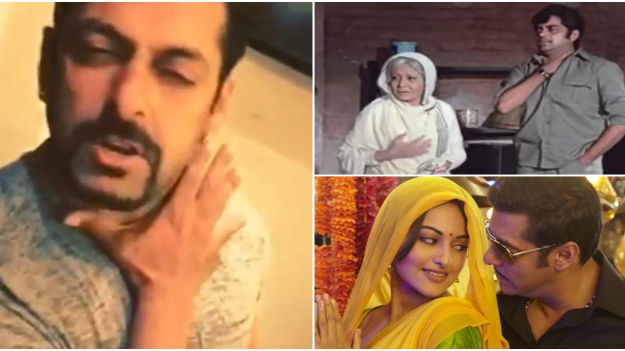 THROWBACK: When Salman Khan broke the internet by turning into Shatrughan Sinha, Dabangg co-star Sonakshi Sinha joined him; WATCH