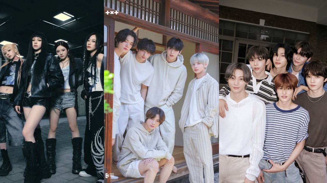 aespa, TXT, RIIZE: images from SM Entertainment, BIGHIT MUSIC