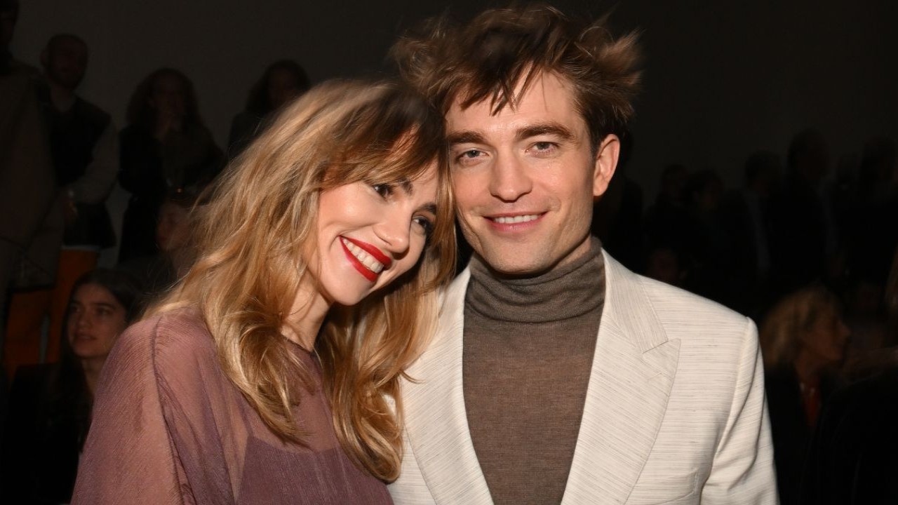 Suki Waterhouse and Robert Pattinson via Getty Images