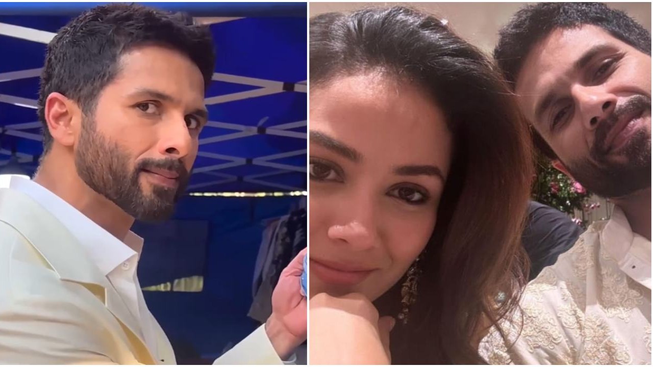 Shahid Kapoor drops hilarious video sharing ‘Punjabi keys to success’ leaving internet ROFL; wife Mira flaunts their chemistry in endearing selfie