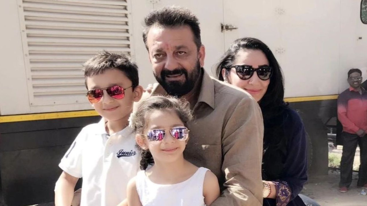 Sanjay Dutt and wife Maanayata Dutt drop UNSEEN pics to wish their twin ‘bachchas’ on their birthday; don’t miss Trishala Dutt’s reaction