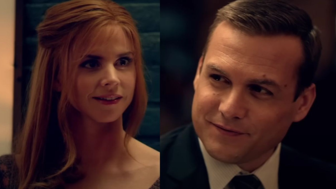 Sarah Rafferty and Gabriel Macht (Image via YouTube/Suits Official)