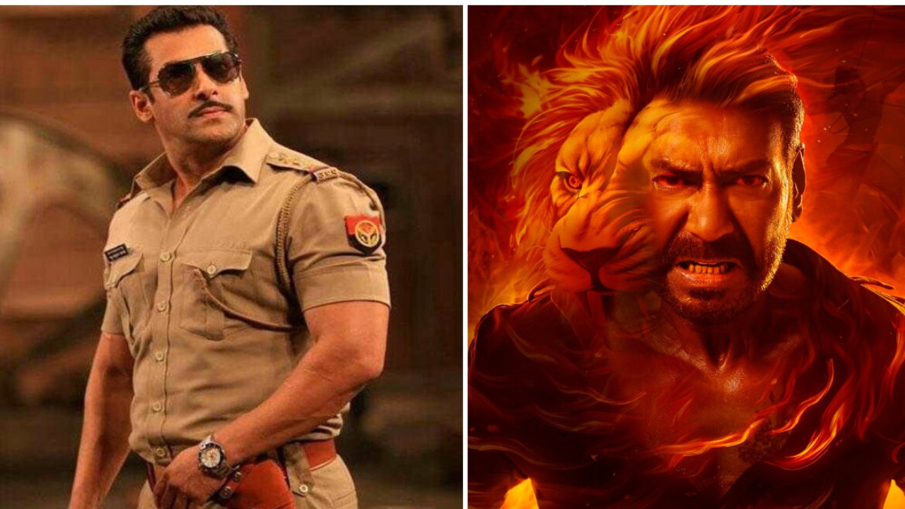 EXCLUSIVE: Salman Khan’s glimpse as Chulbul Pandey with Ajay Devgn in Rohit Shetty’s Singham Again