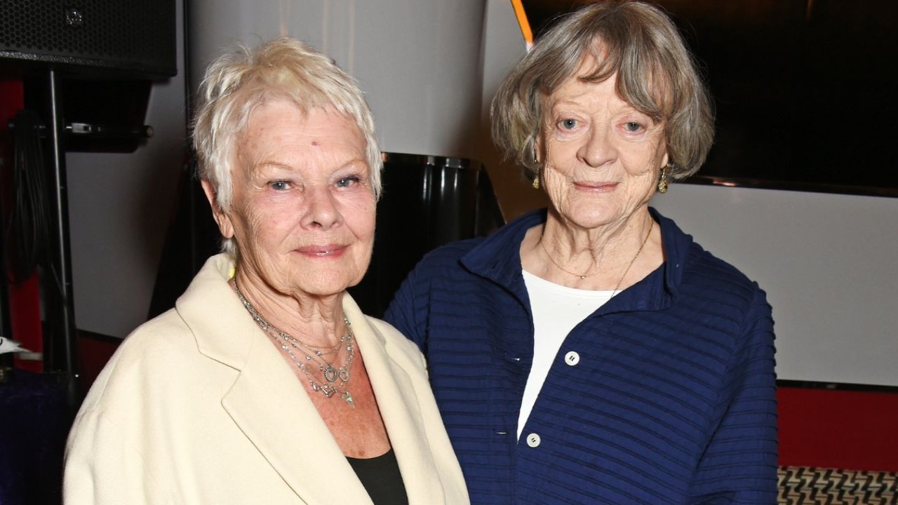 Judi Dench with Maggie Smith via Getty Images