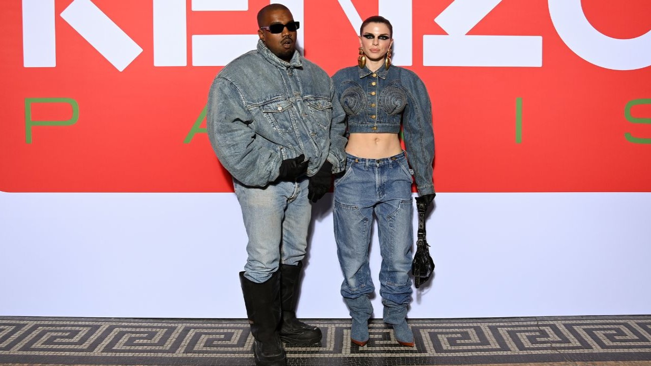 Julia Fox and Kanye West (Getty Images)