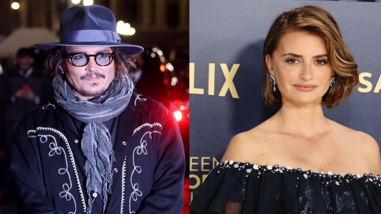 Johnny Depp, Penélope Cruz via Getty Images