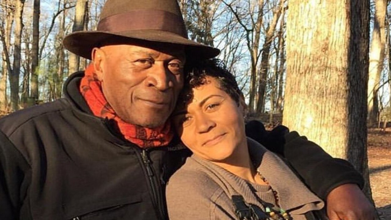 John Amos with her daughter (Image Credits: Instagram)