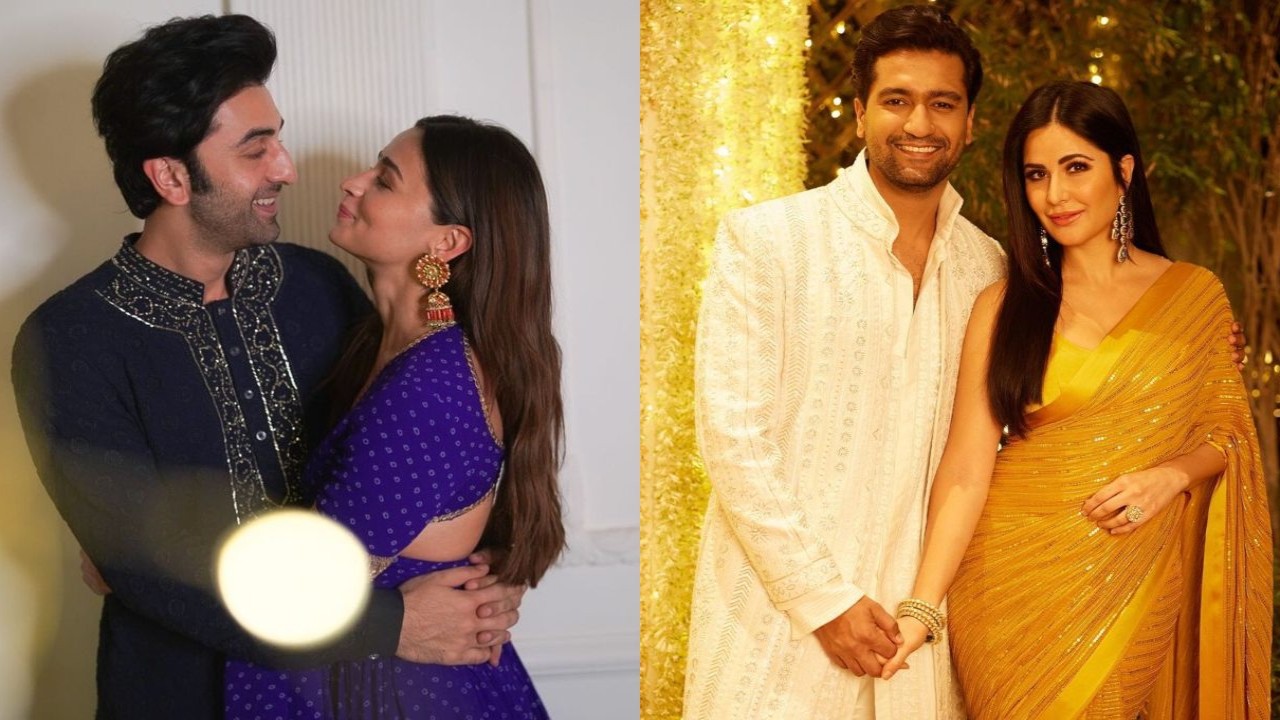 Alia Bhatt-Ranbir Kapoor to Katrina Kaif-Vicky Kaushal: A look back at Bollywood couples' iconic Diwali posts