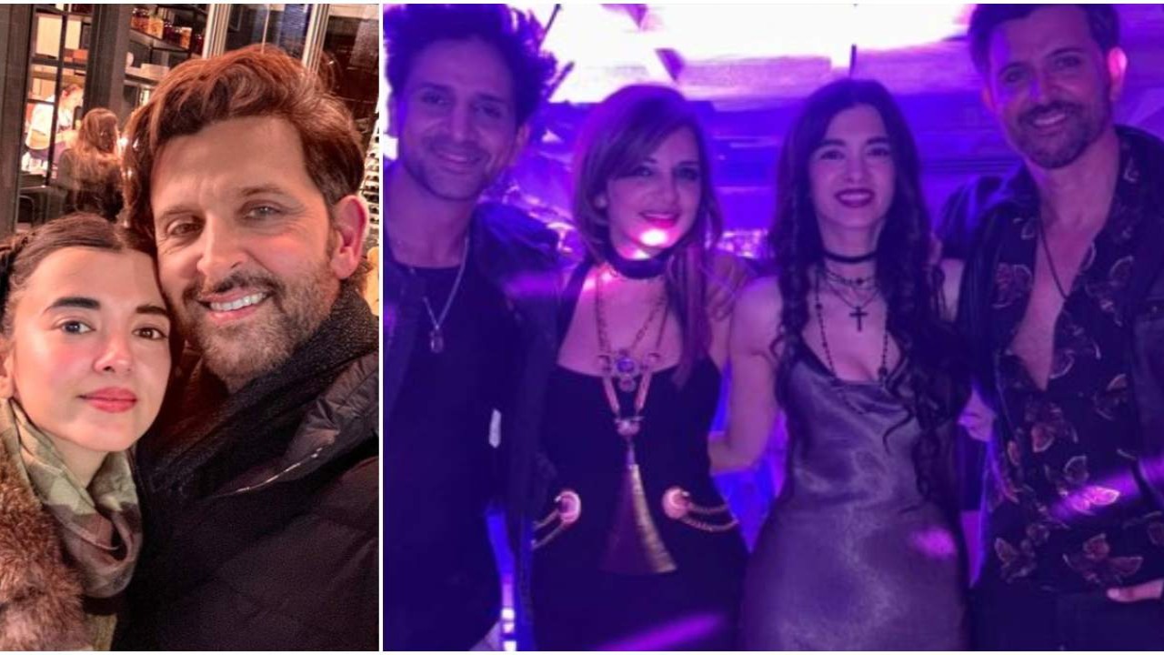 Hrithik’s GF Saba has a cute nick name for b’day girl Sussanne; find out