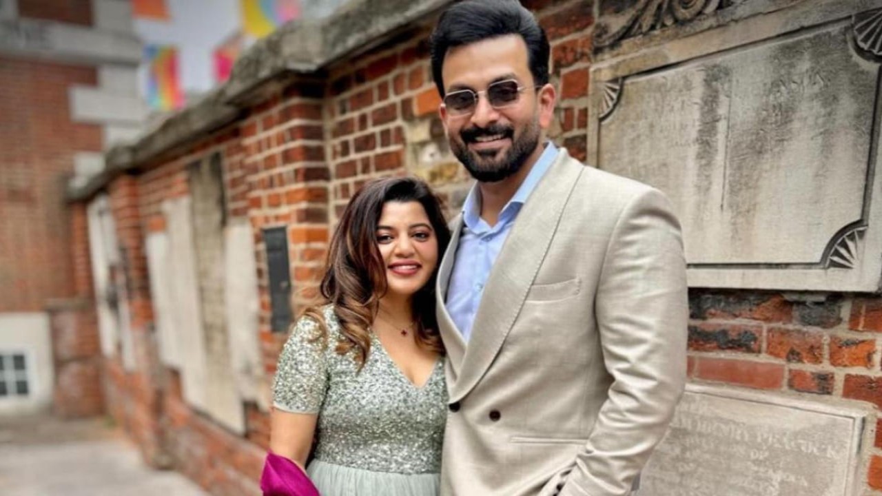 Prithviraj's wife Supriya says 'You are truly the Goat' as she wishes him on 42nd birthday