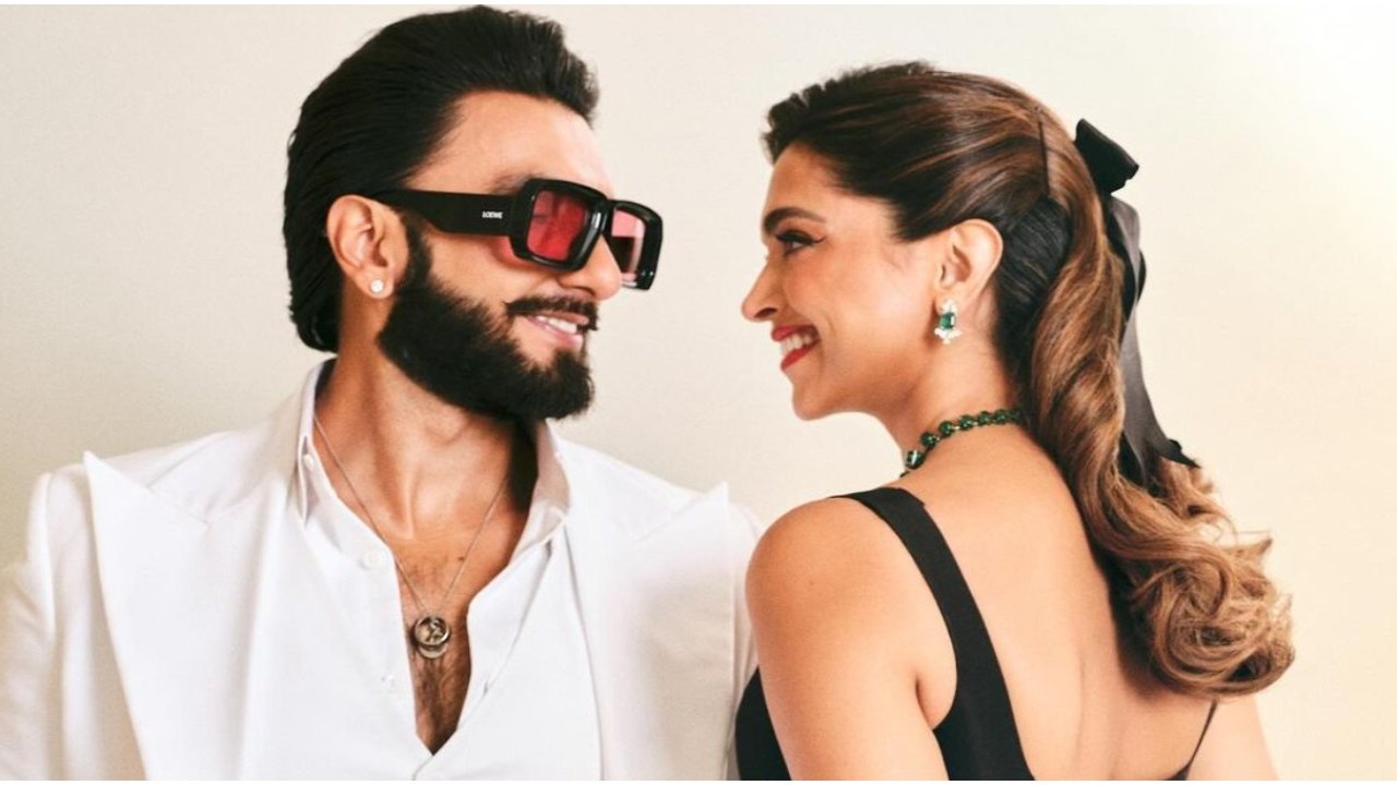 Ranveer Singh kissing Deepika Padukone’s poster at Singham Again’s trailer launch is 'pure husband goals'; fans say ‘Rab ne bana di jodi’