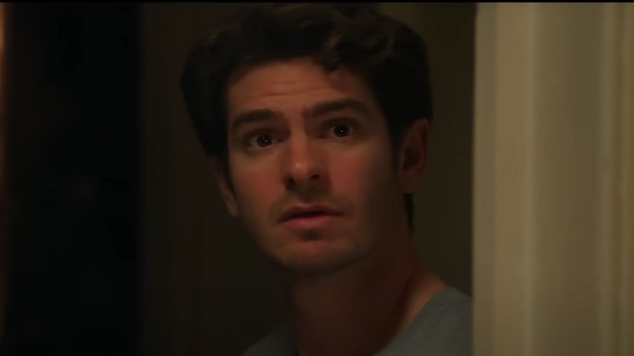 Andrew Garfield misses his late mother while talking to Elmo