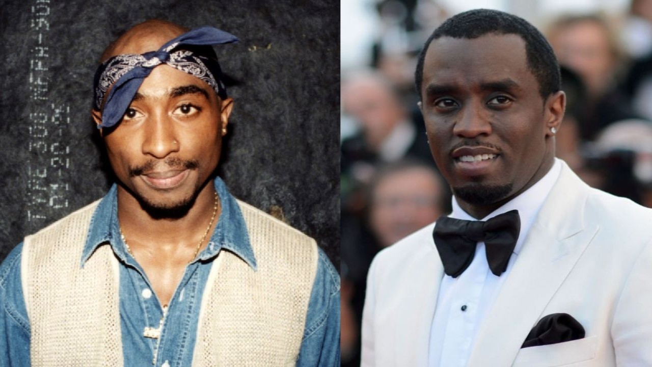 Tupac Shakur, Sean Diddy Combs via Getty Images