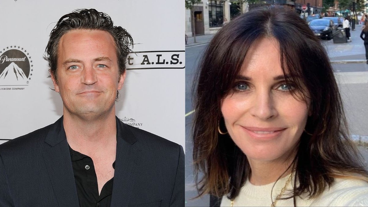 Matthew Perry via Getty Images, Instagram / Courteney Cox