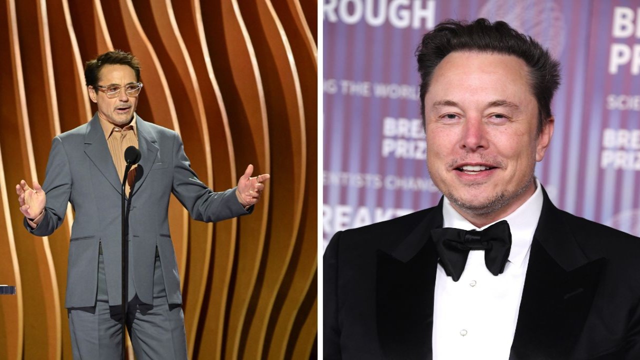 Robert Downey Jr. talks about Elon Musk