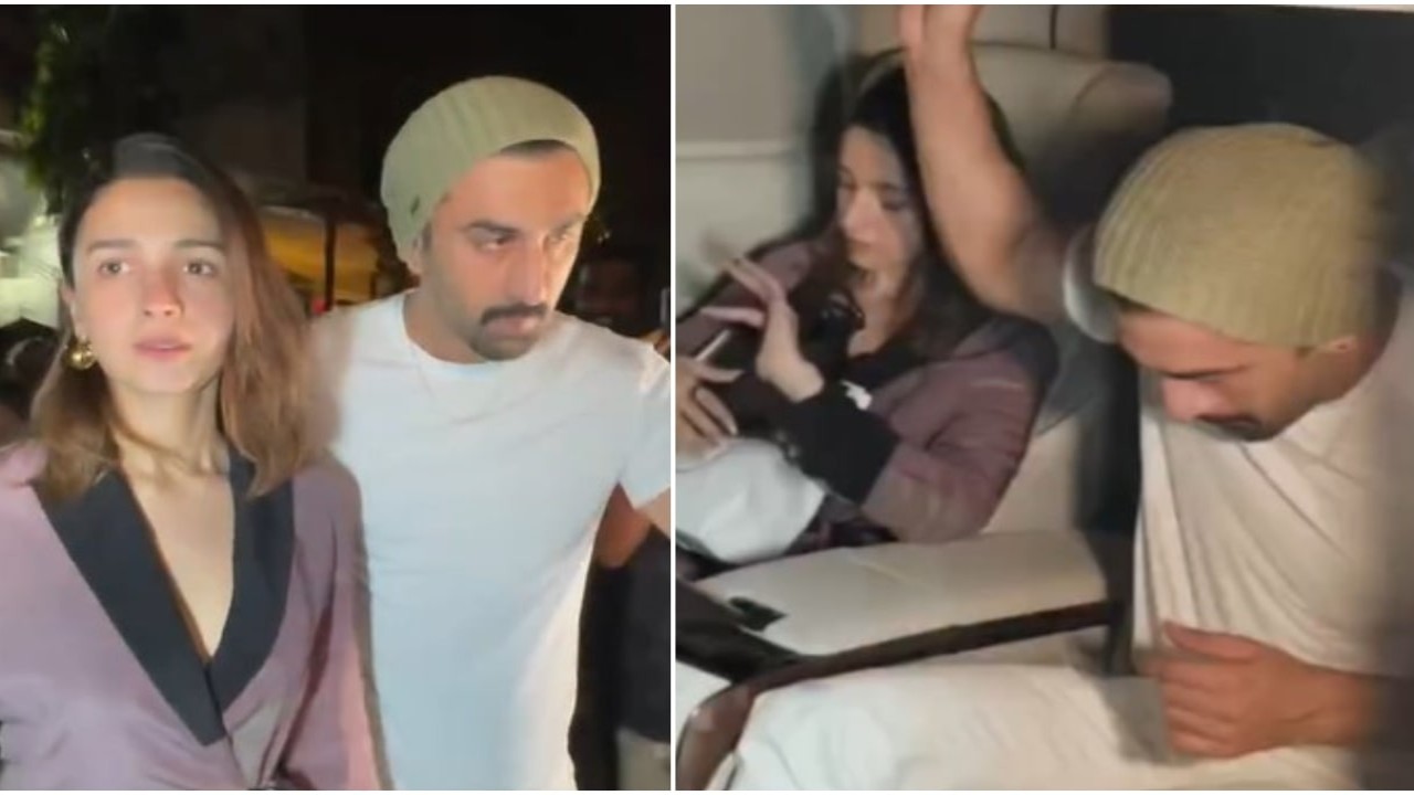 WATCH: Ranbir Kapoor loses temper as paps block his and Alia Bhatt's way after Soni Razdan's birthday dinner; 'Kya kar rahe ho aap log?'