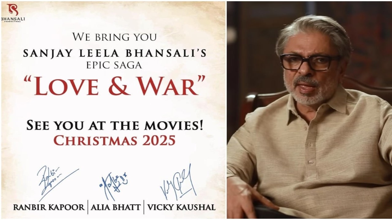 Love And War: Sanjay Leela Bhansali breaks silence on Ranbir Kapoor, Alia Bhatt, and Vicky Kaushal starrer: ‘It's a difficult film for me so...'