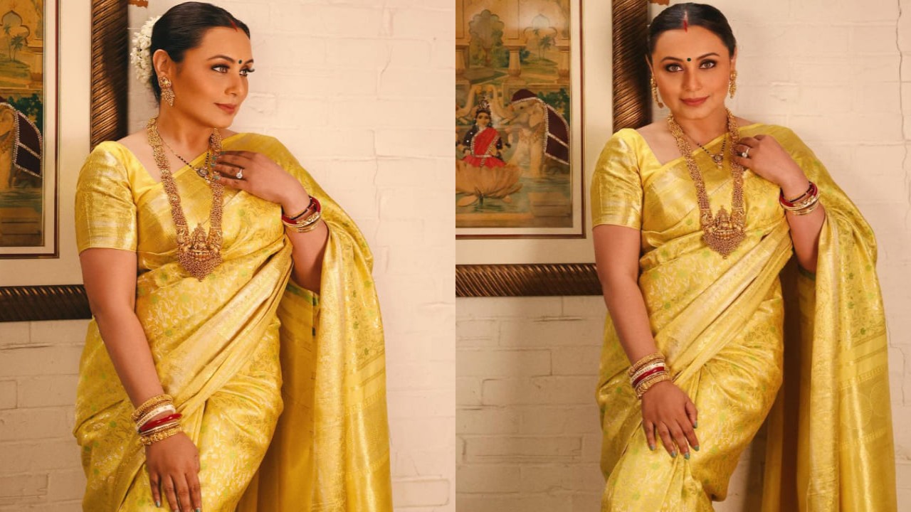 Rani Mukerji in kanjeevaram saree 