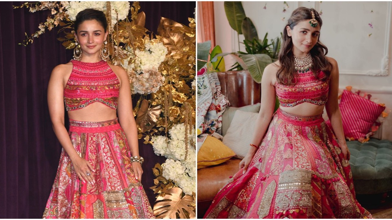 Alia gets tagged as 'sustainable queen' for rewearing Mehendi outfit at MM's Diwali bash