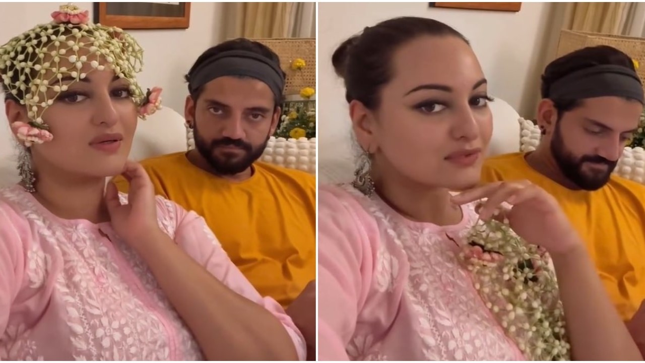 Sonakshi Sinha’s hubby Zaheer Iqbal has valid reason for keeping his 1st Karwa Chauth fast and many husbands will agree; don’t miss the end: WATCH