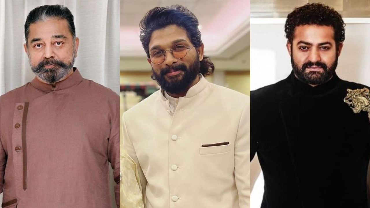 Kamal Haasan, Allu Arjun, Jr NTR/Instagram