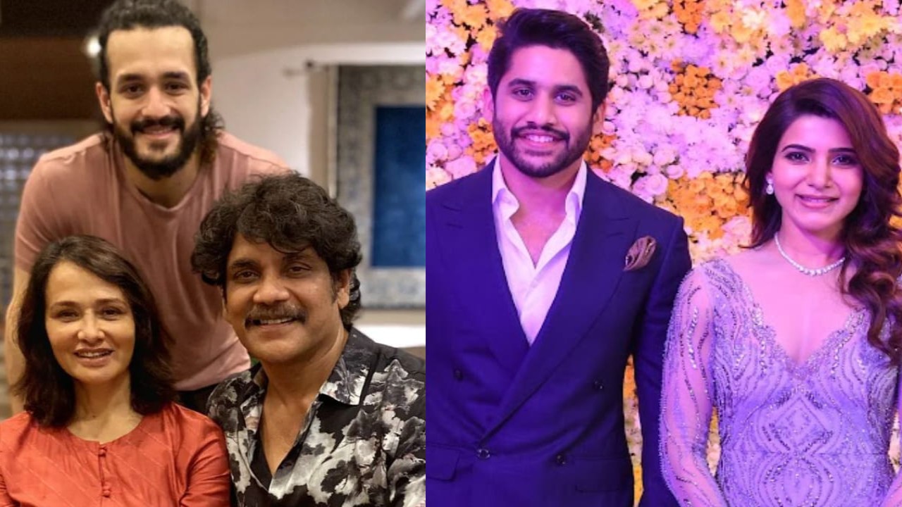 Nagarjuna's wife Amala, son Akhil Akkineni STRONGLY REACT to Telangana minister claiming KTR is reason behind Naga Chaitanya-Samantha's divorce