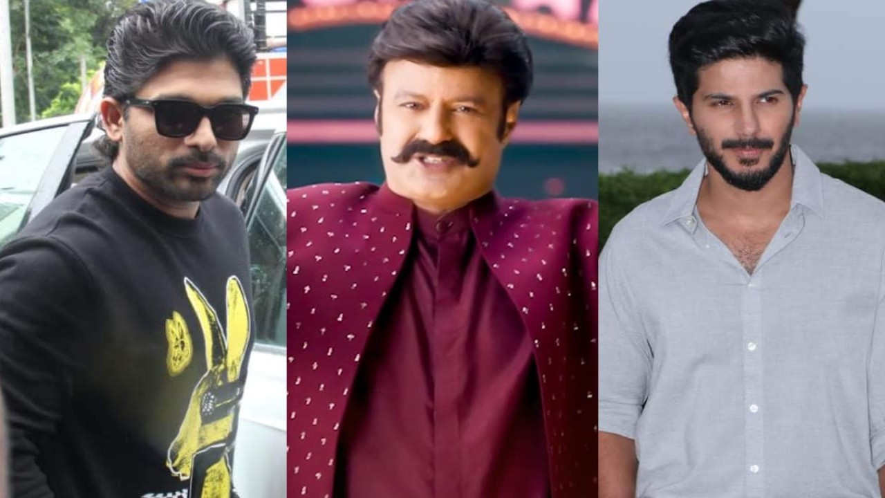 EXCLUSIVE: Allu Arjun and Dulquer Salmaan set to appear as guests on Nandamuri Balakrishna-hosted show Unstoppable with NBK 4; deets inside